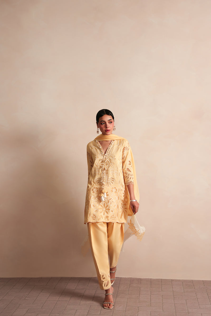 Saira Rizwan | Lael Silk Edit 26 | AVELIA-SRLC26-01 - Luxury Dress - available at Maria Faisal in UK and USA.