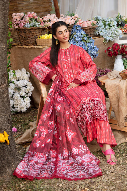 Afrozeh | Ayzel Summer Dream | CARDINAL - Pakistani Dress - Maria Faisal