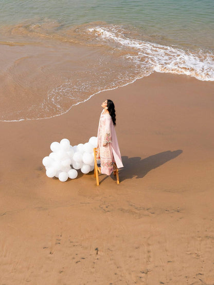 Mahnur | Sirena Luxury Lawn 25 | Azalea by Maria Faisal - Registered Vendor of : Mahnur - type : Ladies Clothes - 100% original wedding dresses