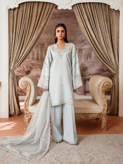Epoque | Elysia Luxury Pret | Azure - Luxury Dress - available at Maria Faisal in UK and USA.