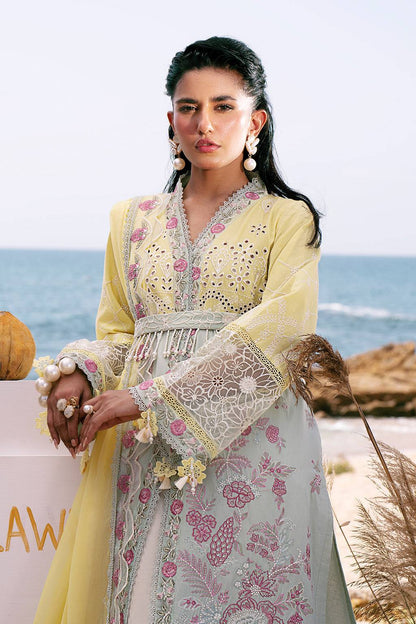 AJR Couture | Dastan Luxury Lawn 25 | Azure by Maria Faisal - Registered Vendor of : AJR Couture - type : Ladies Clothes - 100% original wedding dresses
