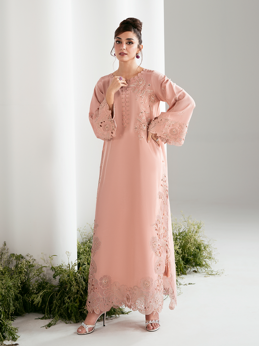Ain | Luxe Edit | Azure - Luxury Dress - available at Maria Faisal in UK and USA.