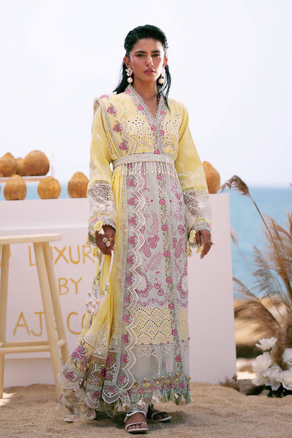 AJR Couture | Dastan Luxury Lawn 25 | Azure by Maria Faisal - Registered Vendor of : AJR Couture - type : Ladies Clothes - 100% original wedding dresses