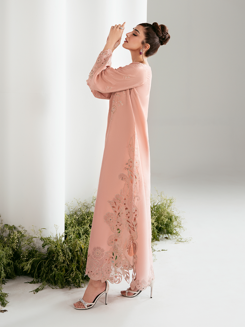 Ain | Luxe Edit | Azure - Luxury Dress - available at Maria Faisal in UK and USA.