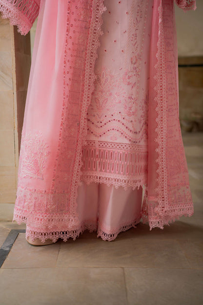 Azzal | Lawn 25 | CORAL - Ladies Clothes - Maria Faisal