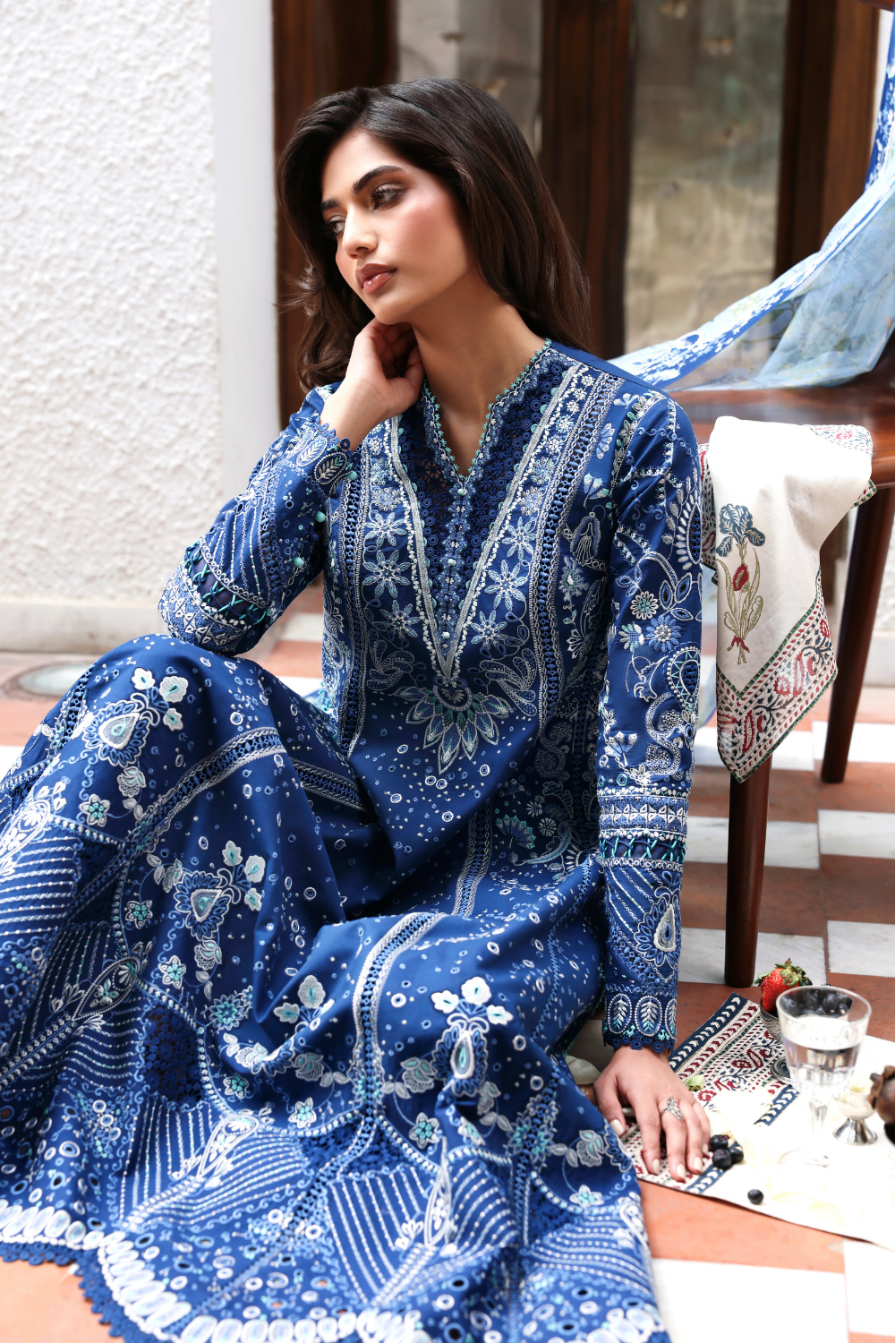 Soraya | Noa Summer Pret '26 |Azzure - Luxury Dress - available at Maria Faisal in UK and USA.