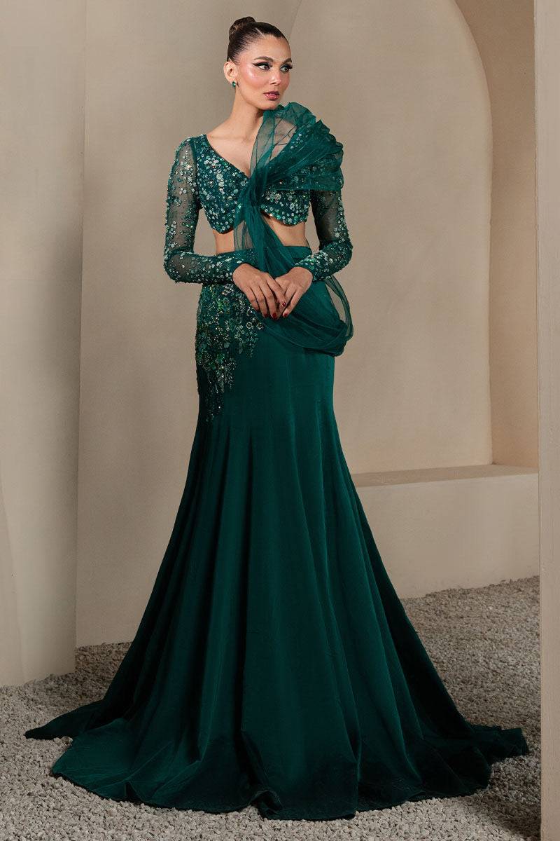 Khakaa | Serie Luxuriante 25 | Meraki Mystique - Ladies Clothes - Maria Faisal