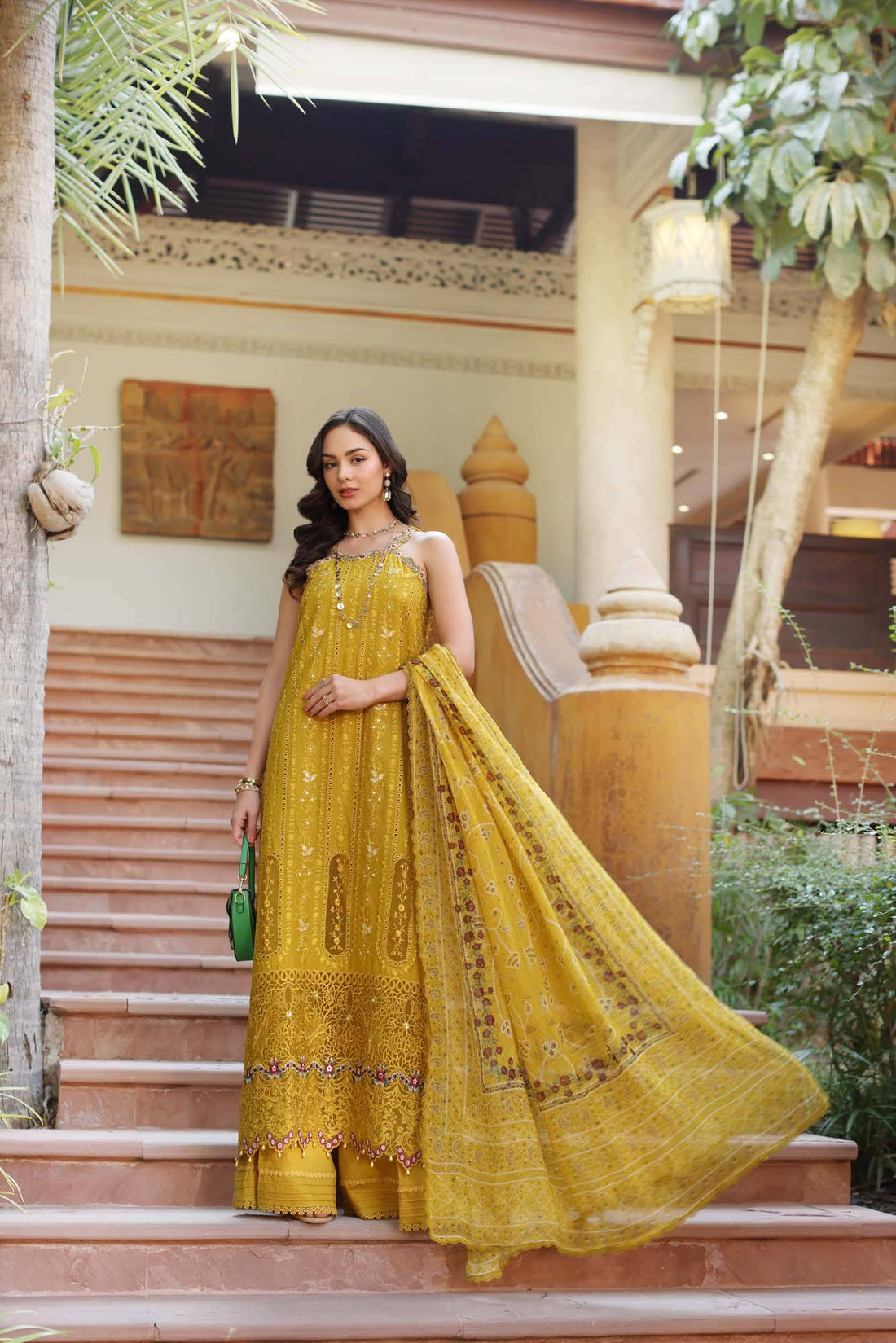 Noor by Saadia Asad | Eid Luxe Printedkari | D5-A by Maria Faisal - Registered Vendor of : Noor by Saadia Asad - type : Ladies Clothes - 100% original wedding dresses