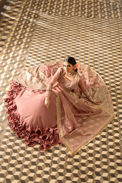 Ittehad | Dilruba Wedding Formals | ESDR74-SUT-TPN - Ladies Clothes 