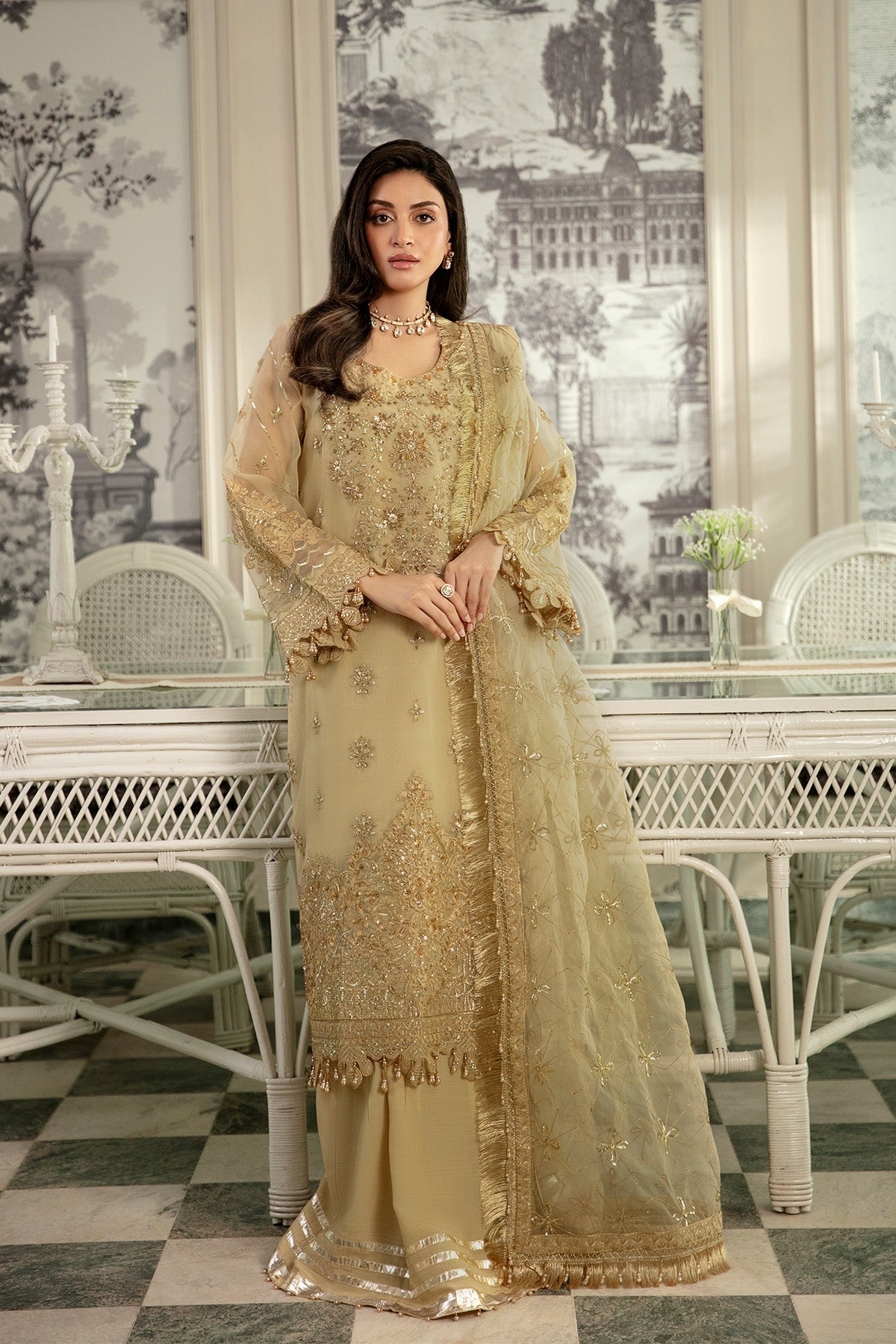 Raeesa Premium | Dehleez Formals | Dl 1036 - Ladies Clothes - Maria Faisal