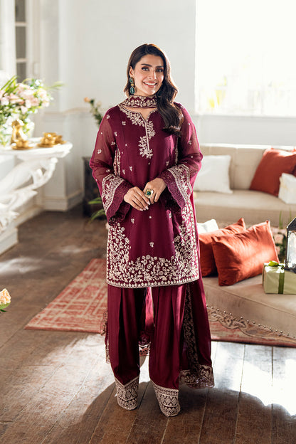 Azure | Luxe Formals | Berry Dusk - Ladies Clothes - Maria Faisal