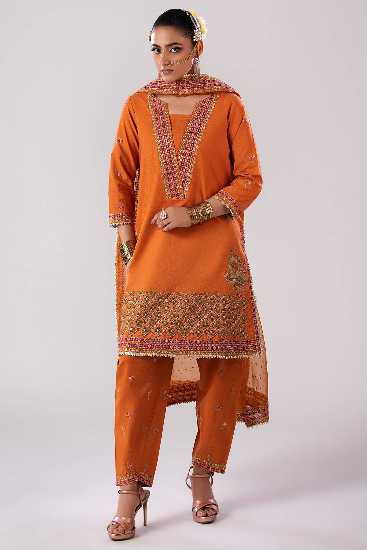 Charizma | Festive Pret | CNP-4-046 by Maria Faisal - Registered Vendor of : Charizma - type : Ladies Clothes - 100% original wedding dresses