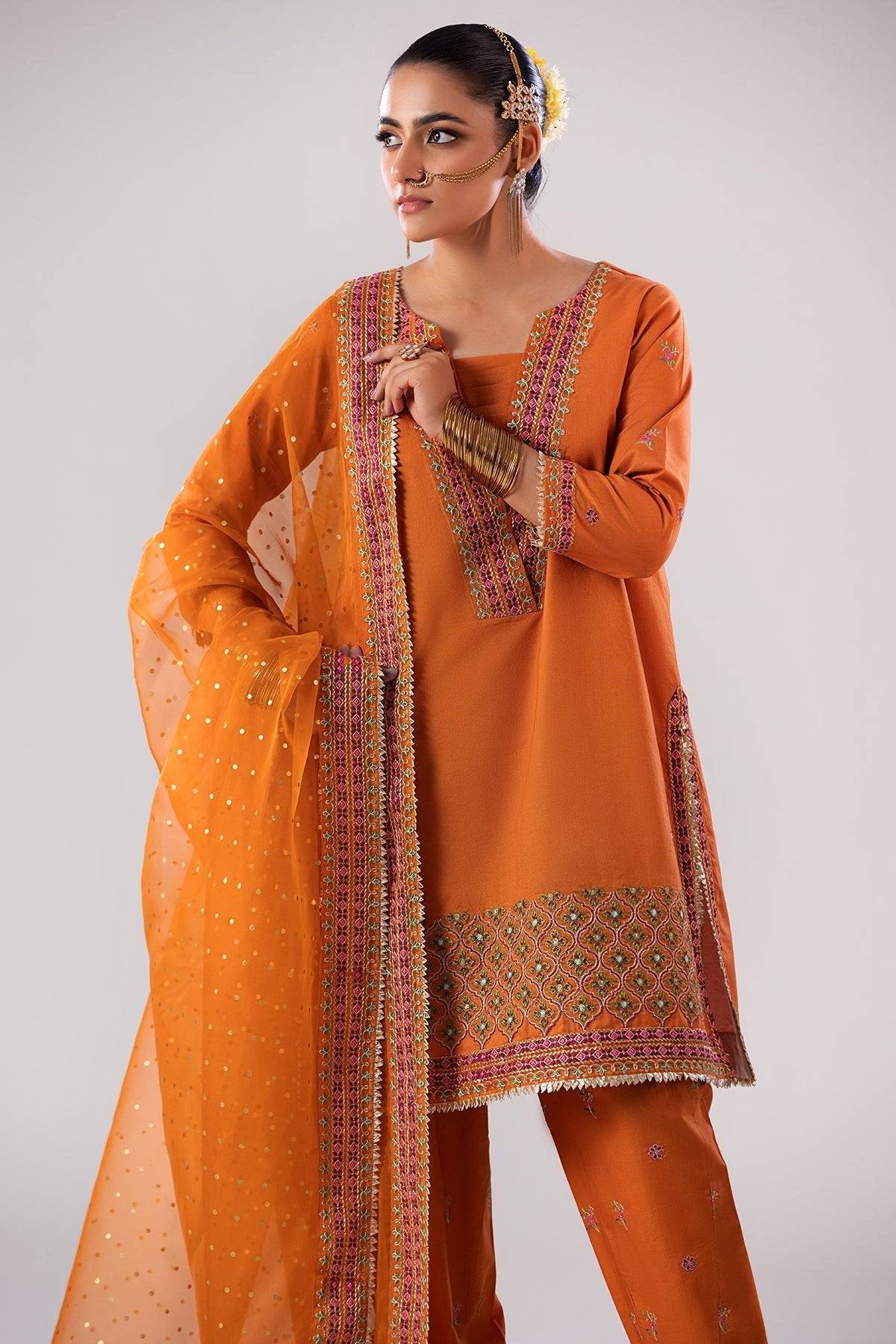 Charizma | Festive Pret | CNP-4-046 by Maria Faisal - Registered Vendor of : Charizma - type : Ladies Clothes - 100% original wedding dresses