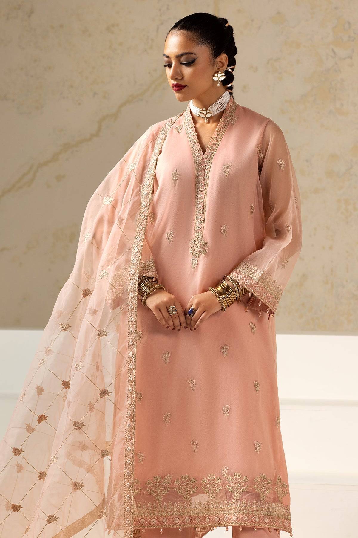 Charizma | Festive Pret | CMA-4-020 by Maria Faisal - Registered Vendor of : Charizma - type : Ladies Clothes - 100% original wedding dresses