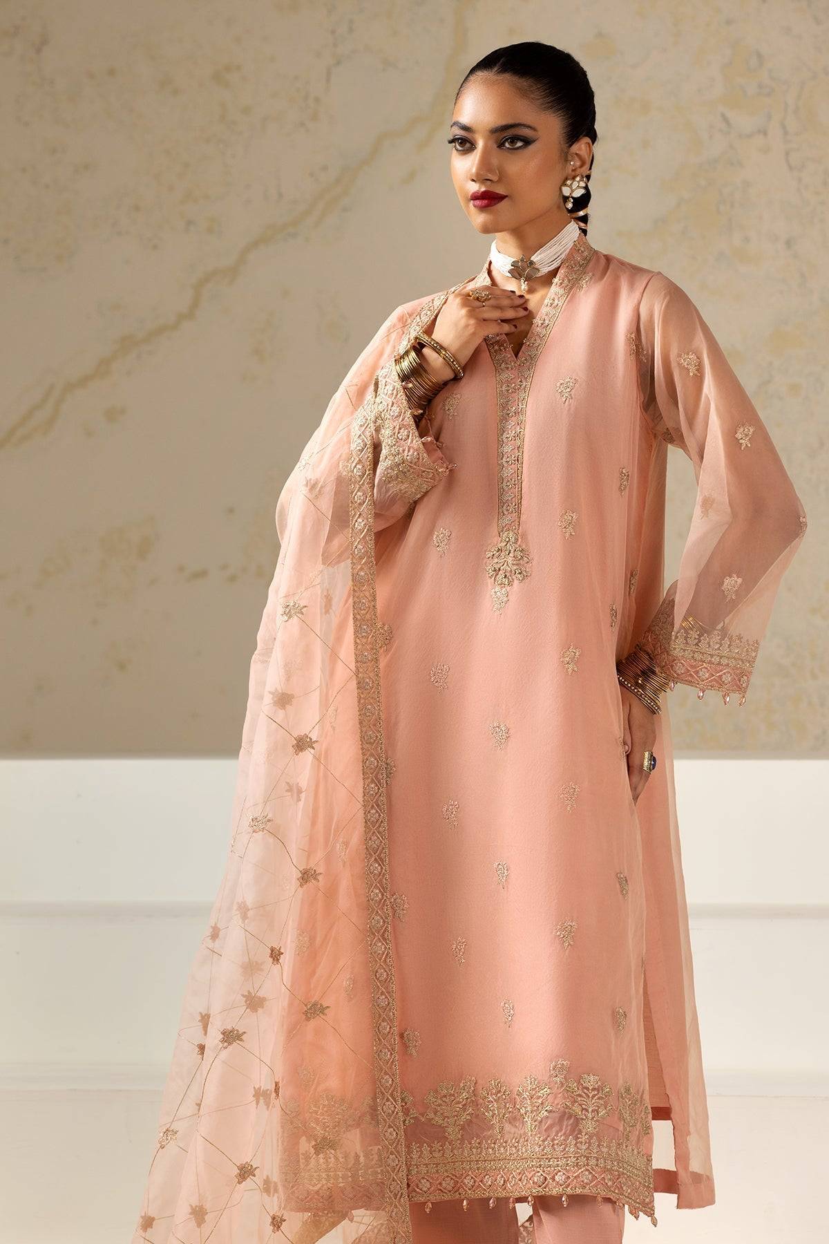 Charizma | Festive Pret | CMA-4-020 by Maria Faisal - Registered Vendor of : Charizma - type : Ladies Clothes - 100% original wedding dresses