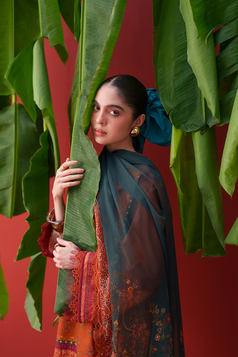 Saira Rizwan | Laanem SS 26 | AZAI-B-SRL26-03 - Luxury Dress - available at Maria Faisal in UK and USA.