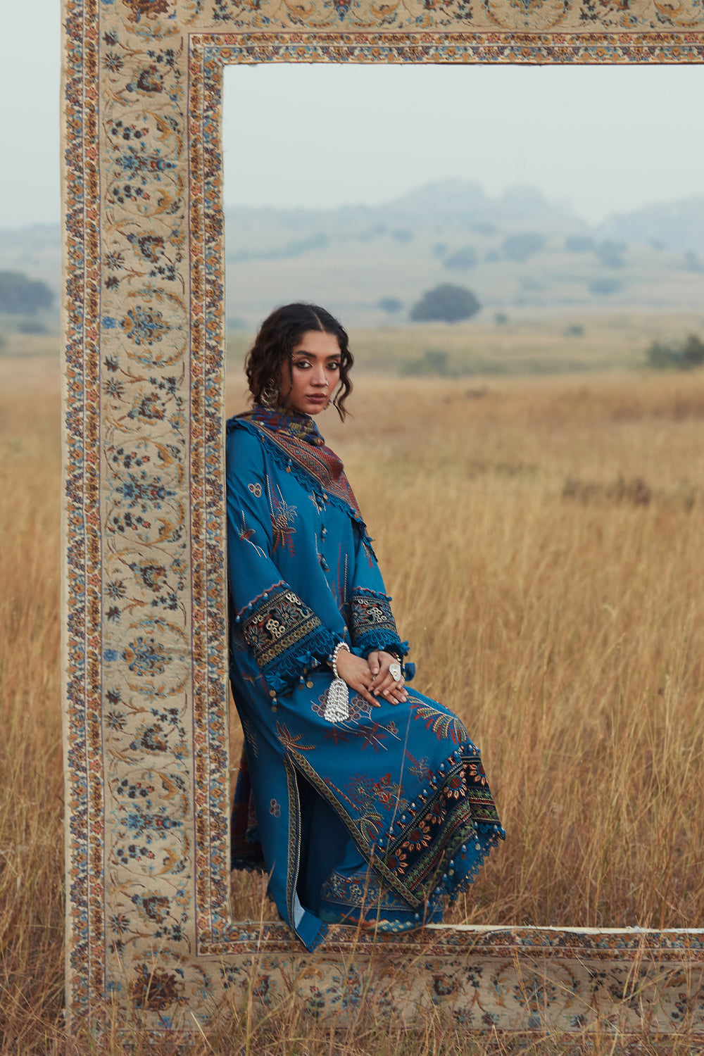 SAHAR-SRW25-10 – authentic Pakistani dress from the Winter Khaddar 25 collection for women in the UK