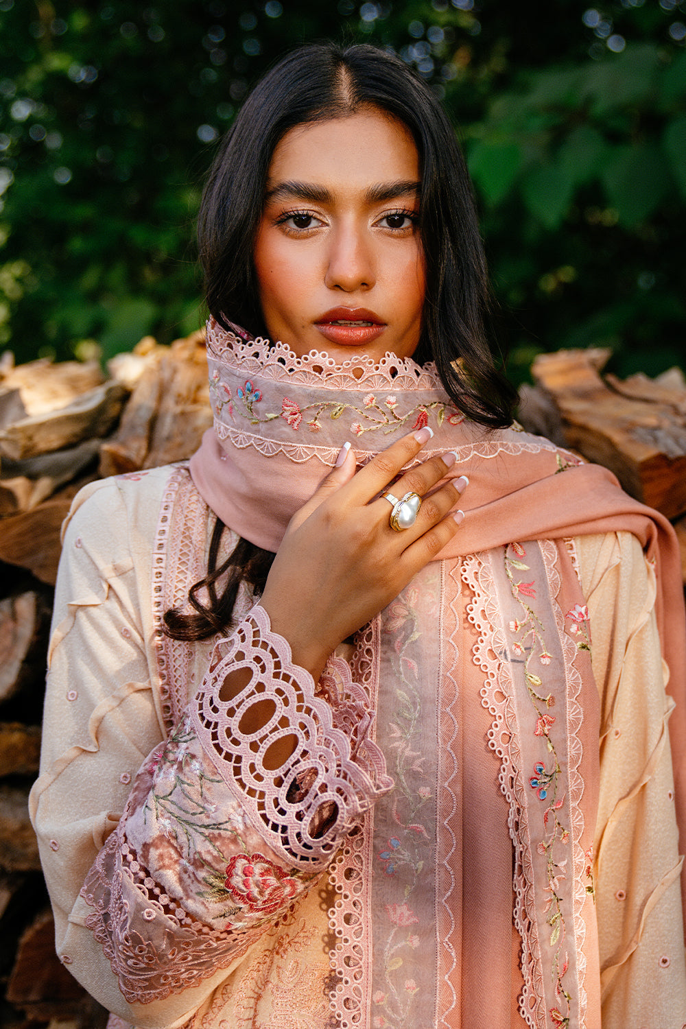 Saira Rizwan | Winter 2024 | LANA-SRW24-03 - Ladies Clothes - Maria Faisal