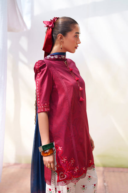 Saira Rizwan | Laanem SS 26 | ELOWEN-B - SRL26-08 - Luxury Dress - available at Maria Faisal in UK and USA.