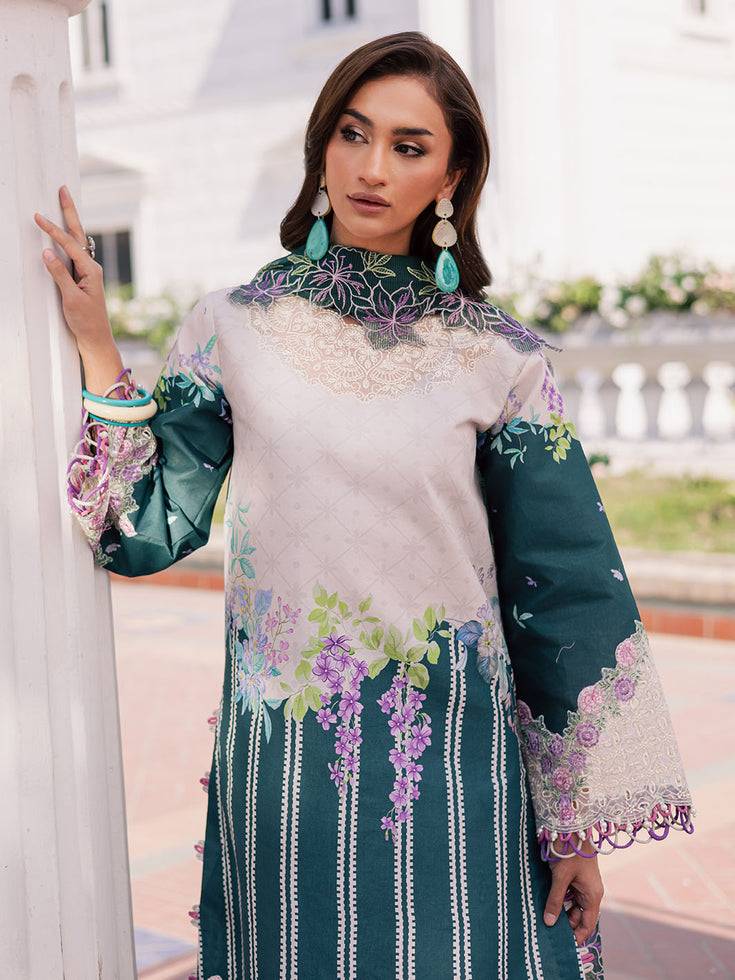 Parishay | IVY Bloom V2 Lawn | BLOOM-01 by Maria Faisal - Registered Vendor of : Parishay - type : Ladies Clothes - 100% original wedding dresses