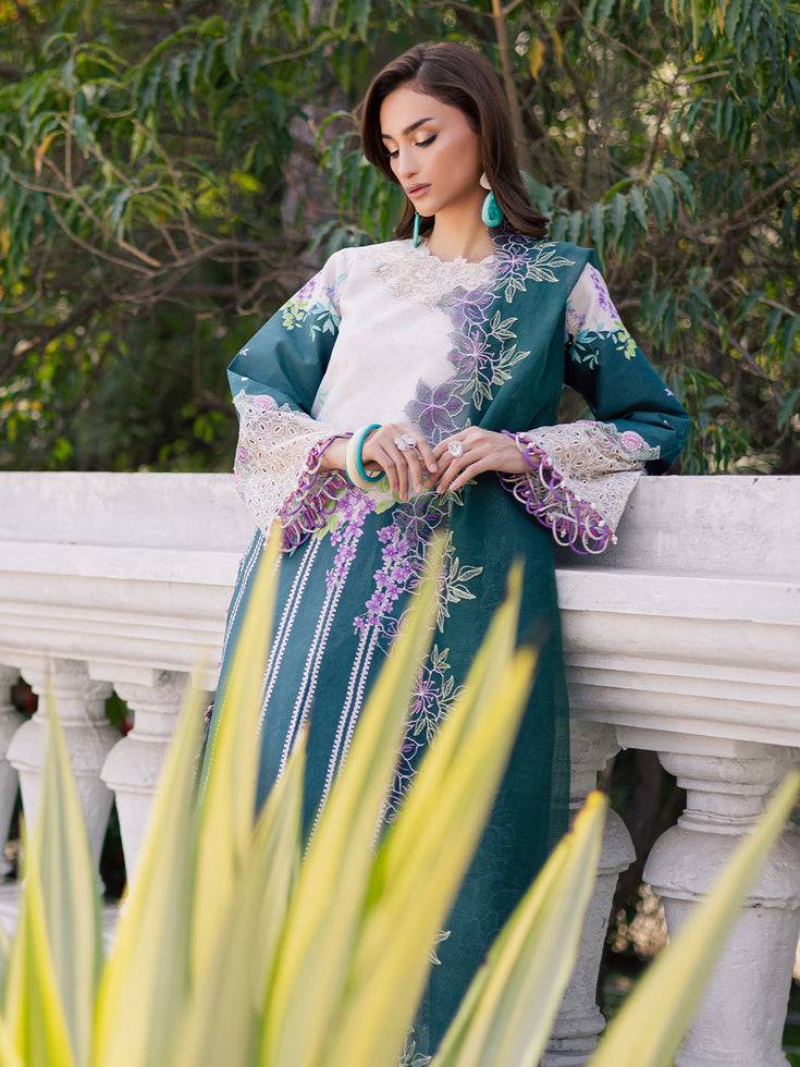 Parishay | IVY Bloom V2 Lawn | BLOOM-01 by Maria Faisal - Registered Vendor of : Parishay - type : Ladies Clothes - 100% original wedding dresses