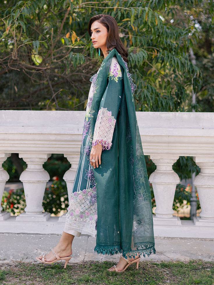 Parishay | IVY Bloom V2 Lawn | BLOOM-01 by Maria Faisal - Registered Vendor of : Parishay - type : Ladies Clothes - 100% original wedding dresses