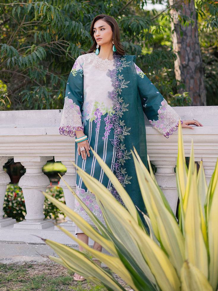 Parishay | IVY Bloom V2 Lawn | BLOOM-01 by Maria Faisal - Registered Vendor of : Parishay - type : Ladies Clothes - 100% original wedding dresses