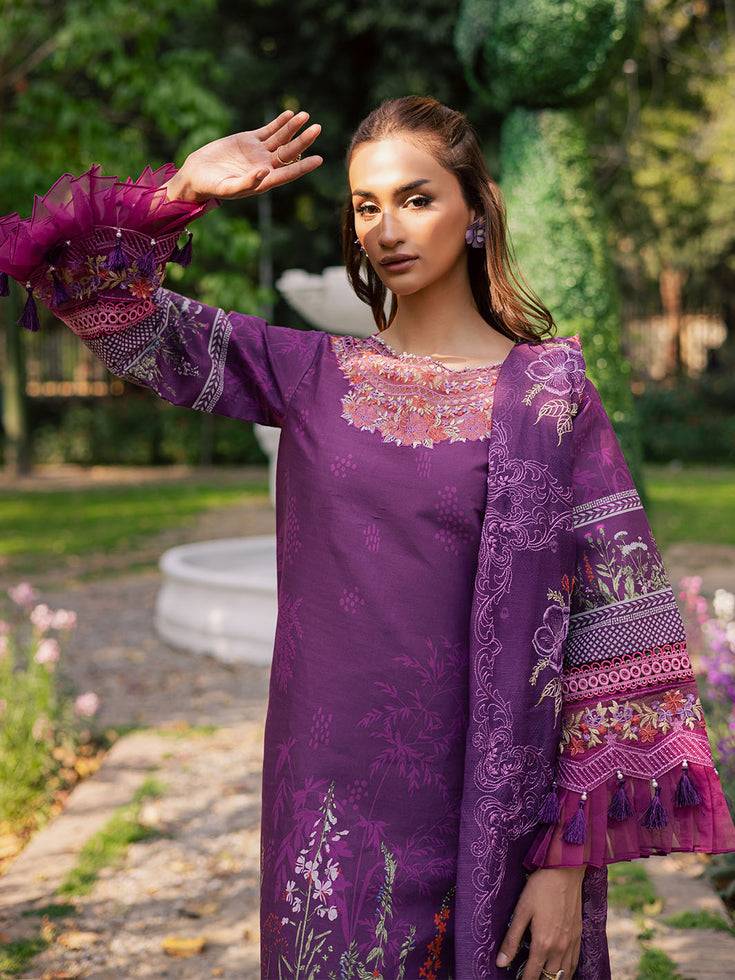 Parishay | IVY Bloom V2 Lawn | BLOOM-07 by Maria Faisal - Registered Vendor of : Parishay - type : Ladies Clothes - 100% original wedding dresses