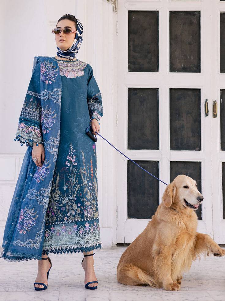 Parishay | IVY Bloom V2 Lawn | BLOOM-08 by Maria Faisal - Registered Vendor of : Parishay - type : Ladies Clothes - 100% original wedding dresses