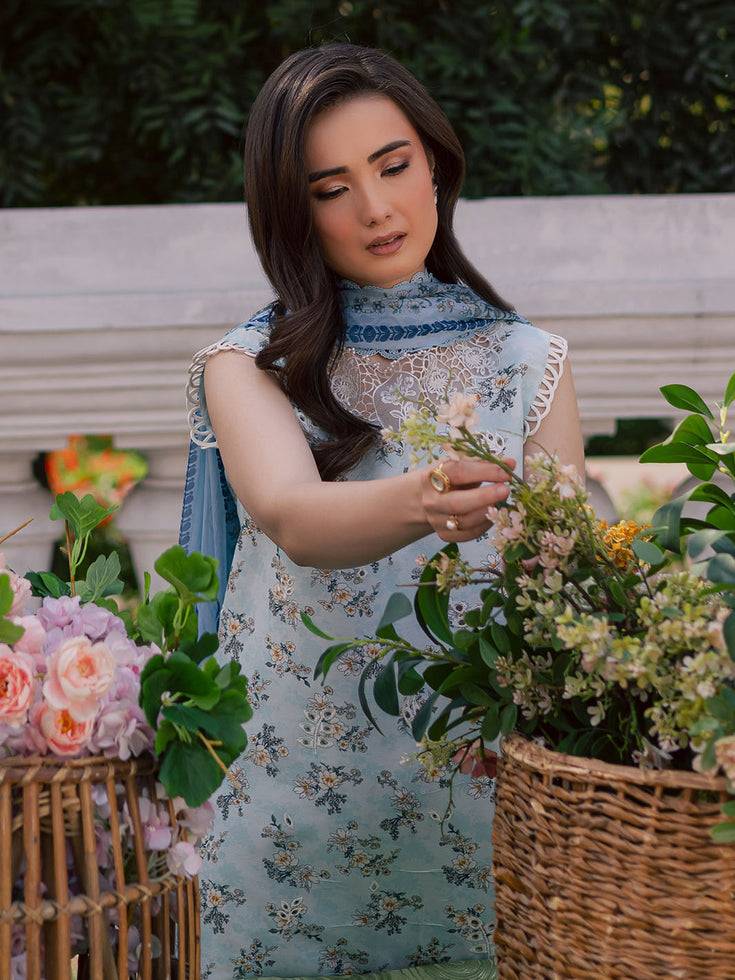 Parishay | IVY Bloom V2 Lawn | BLOOM-10 by Maria Faisal - Registered Vendor of : Parishay - type : Ladies Clothes - 100% original wedding dresses