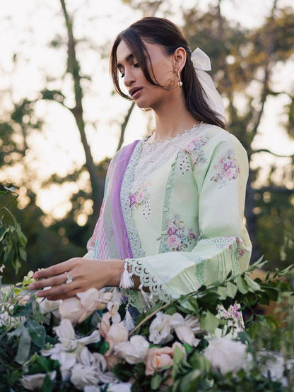 Parishay | IVY Bloom V2 Lawn | BLOOM-11 | 3 PC Lawn by Maria Faisal - Registered Vendor of : Parishay - type : Ladies Clothes - 100% original wedding dresses