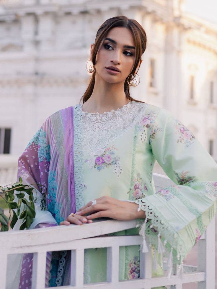 Parishay | IVY Bloom V2 Lawn | BLOOM-11 | 3 PC Lawn by Maria Faisal - Registered Vendor of : Parishay - type : Ladies Clothes - 100% original wedding dresses