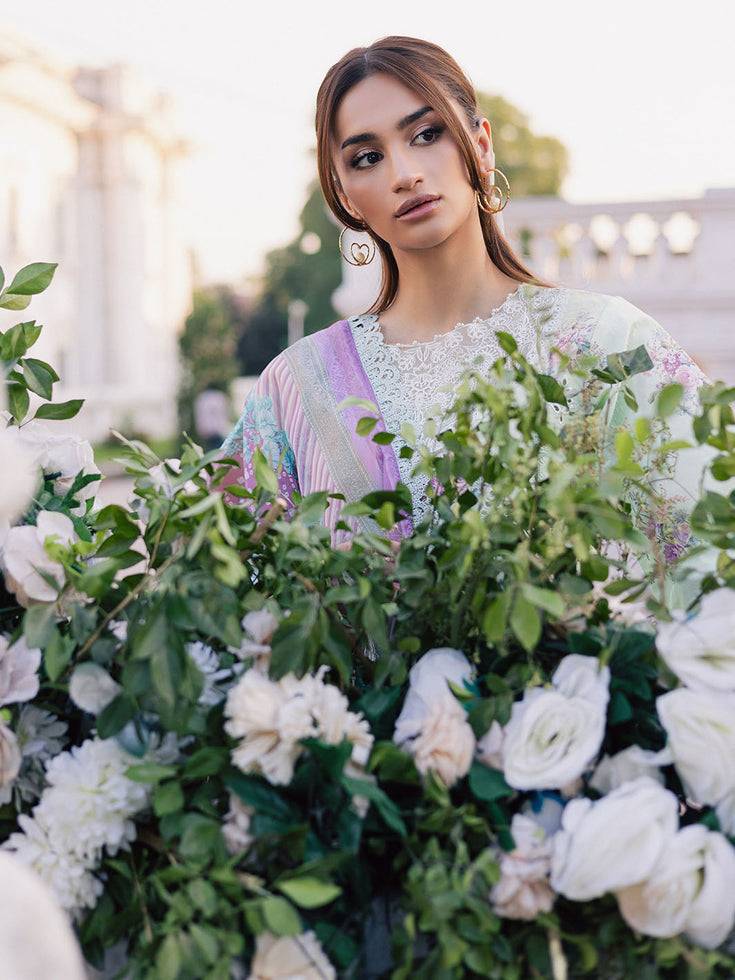 Parishay | IVY Bloom V2 Lawn | BLOOM-11 | 3 PC Lawn by Maria Faisal - Registered Vendor of : Parishay - type : Ladies Clothes - 100% original wedding dresses