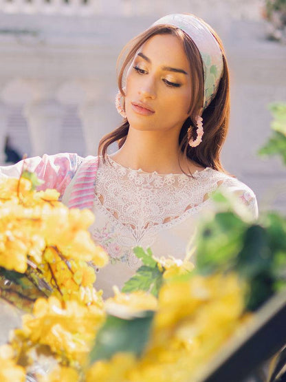 Parishay | IVY Bloom V2 Lawn | BLOOM-12 by Maria Faisal - Registered Vendor of : Parishay - type : Ladies Clothes - 100% original wedding dresses