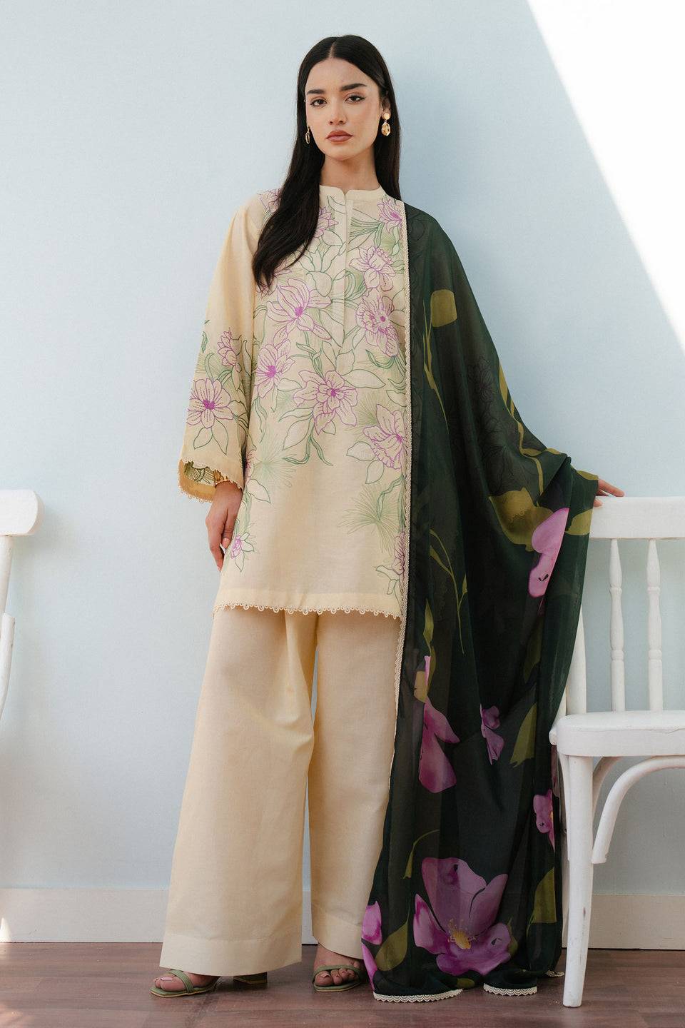 Zara Shahjahan | Coco Lawn 25 | BLOOM-1B by Maria Faisal - Registered Vendor of : Zara Shahjahan - type : Ladies Clothes - 100% original wedding dresses