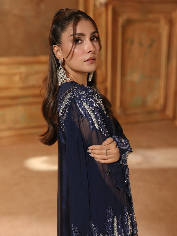 Ain | Sila Formals | BLOOM - Formal Dress - available at Maria Faisal in UK and USA.