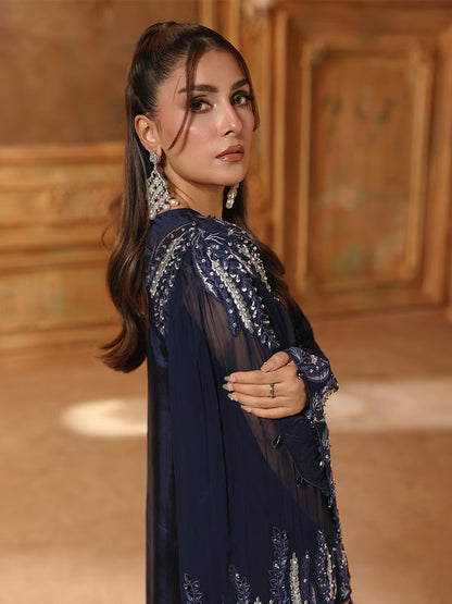 Ain | Sila Formals | BLOOM - Formal Dress - available at Maria Faisal in UK and USA.
