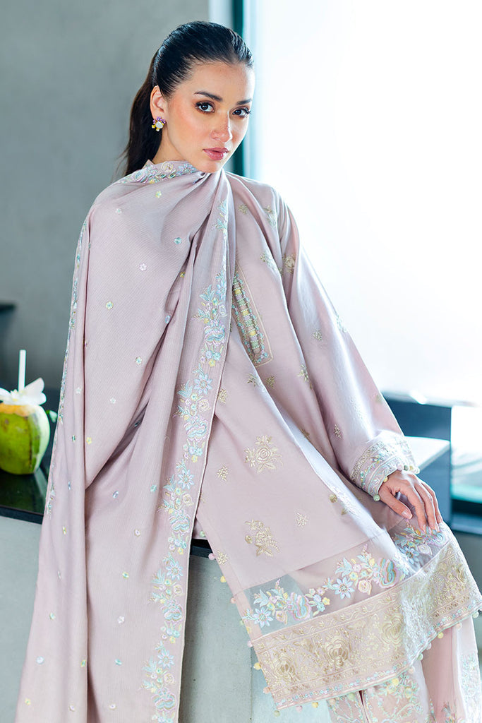 Cross Stitch | Cotton Satin 25 | BLOSSOM TINT - Ladies Clothes - Maria Faisal