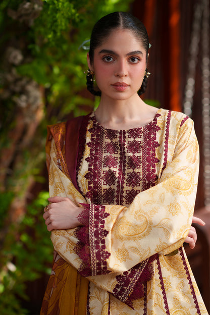 Saira Rizwan | Laanem SS 26 | ZAREEN-A-SRL26-06 - Luxury Dress - available at Maria Faisal in UK and USA.