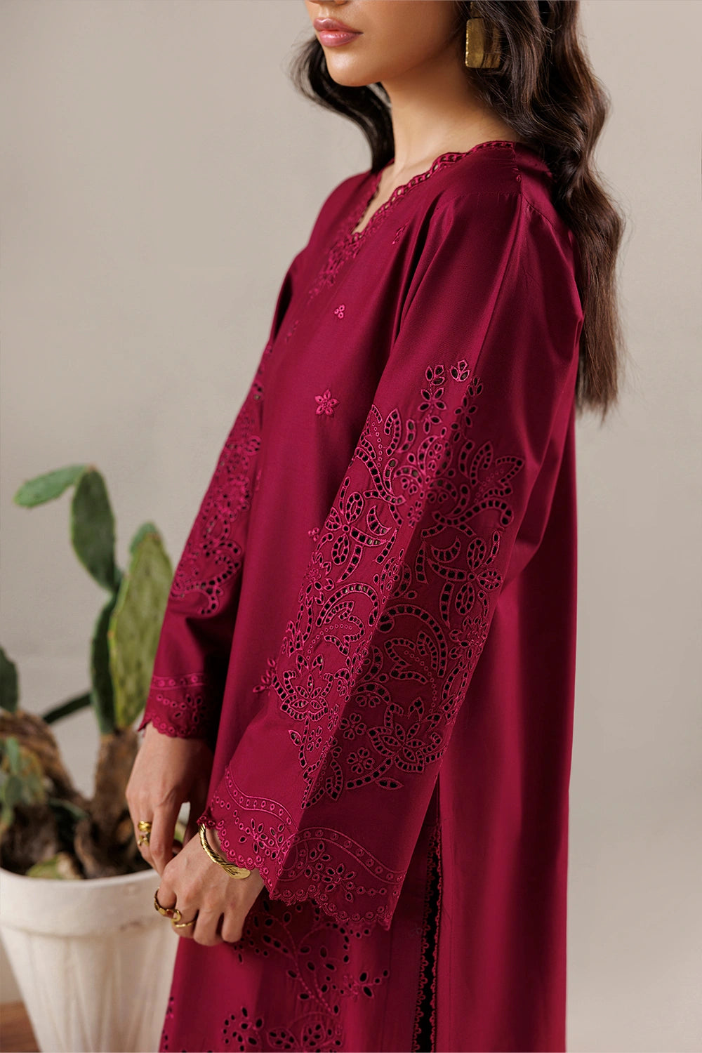 Azure | Chic Essentials |Bowberry - Casual Dress - available at Maria Faisal in UK and USA.