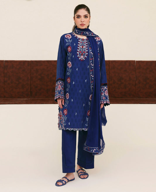 Republic Womenswear | Basics Pre Fall 25 | Perle - Formal Dress - available at Maria Faisal in UK and USA.