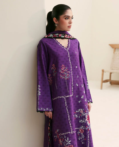 Republic Womenswear | Basics Pre Fall 25 | Violette - Formal Dress - available at Maria Faisal in UK and USA.