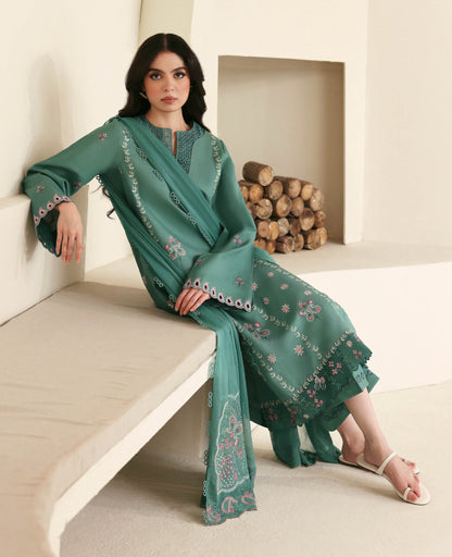 Republic Womenswear | Basics Pre Fall 25 | Solene - Formal Dress - available at Maria Faisal in UK and USA.