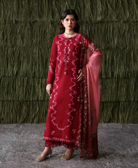Republic Womenswear | Basics Pret | Dahlia Royale - Luxury Dress - available at Maria Faisal in UK and USA.