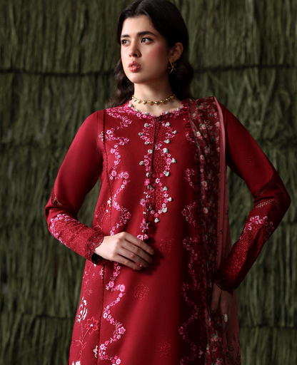 Republic Womenswear | Basics Pret | Dahlia Royale - Luxury Dress - available at Maria Faisal in UK and USA.