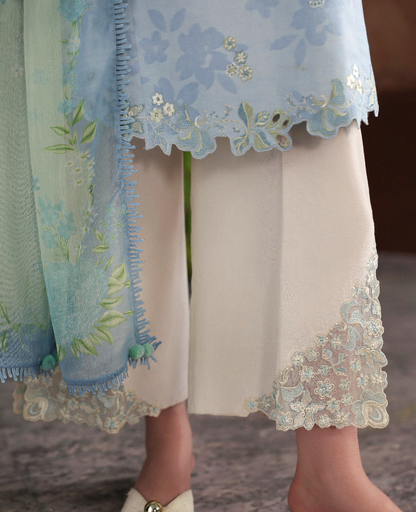 Republic Womenswear | Basics Pret | Skyline Breeze - Luxury Dress - available at Maria Faisal in UK and USA.