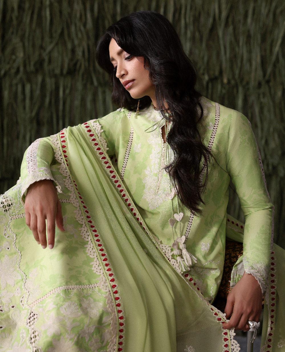 Republic Womenswear | Basics Pret | Orchard Charm - Luxury Dress - available at Maria Faisal in UK and USA.