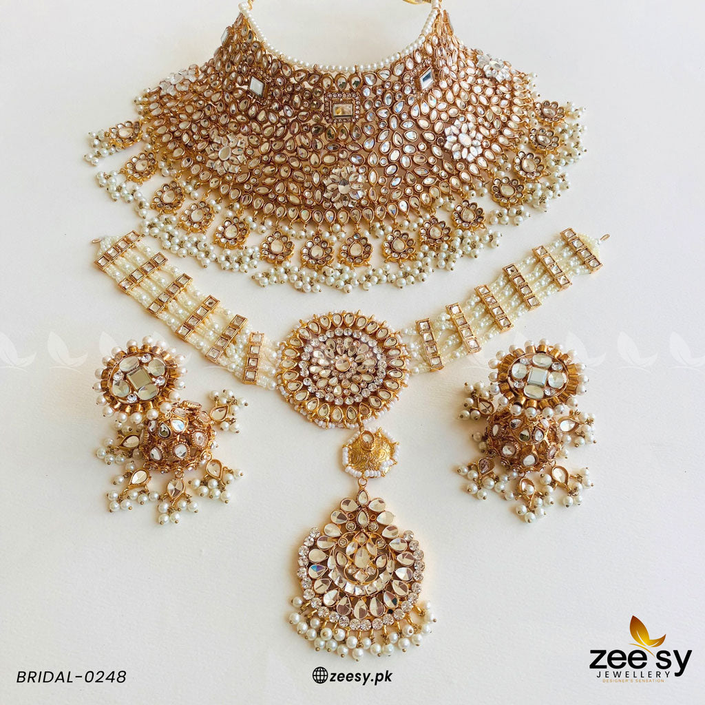 Pakistani Bridal Jewelry Sets – Kundan, Polki & Gold-Plated – Maria Faisal