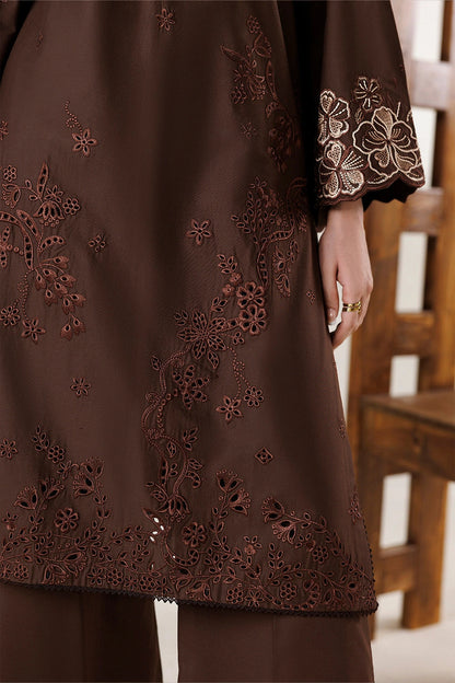 Azure | Chic Essentials |Brown Sugar - Casual Dress - available at Maria Faisal in UK and USA.