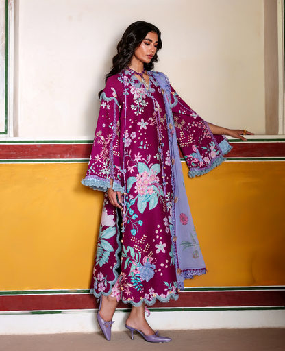 Republic Womenswear | Neoma Summer Prints 26 |Bahaar - Luxury Dress - available at Maria Faisal in UK and USA.